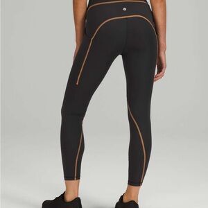 lululemon athletica Black and Tan Leggings